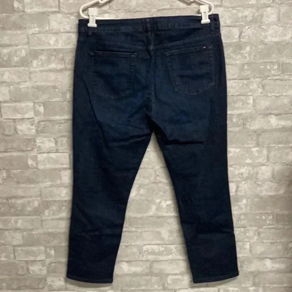 Woman’s Tommy Hilfiger slim crop denim jeans ladies crop pants - Picture 8 of 10